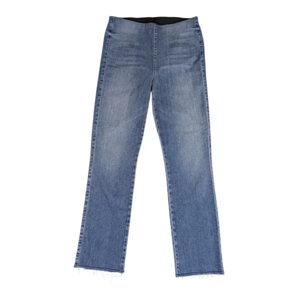 Frank & Eileen Derry Illusion Pull-On Jeans Size 28 Slim Straight Cropped J1823 - Picture 5 of 12